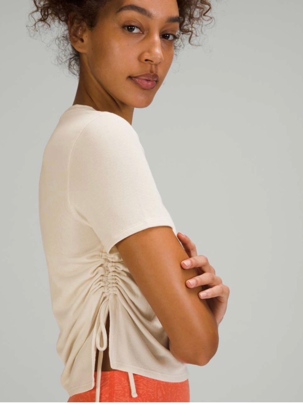 Lululemon Side Cinch Ribbed T-Shirt
White Opal - Picture 2 of 8